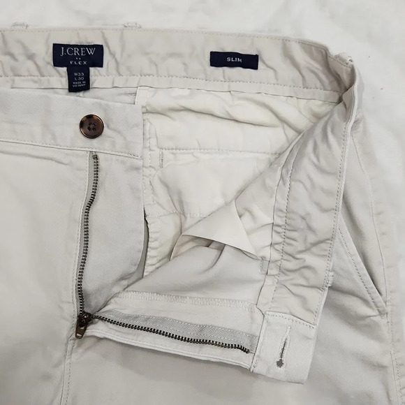 J.Crew Flex Slim khaki pants - Picture 6 of 10